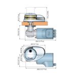 Guincho Náutico De Âncora Quick 1000W 12V 8mm - Imagem 4
