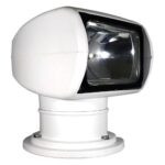 Farol De Busca Marítimo Halogeno 100W 12V Com Controle Remoto