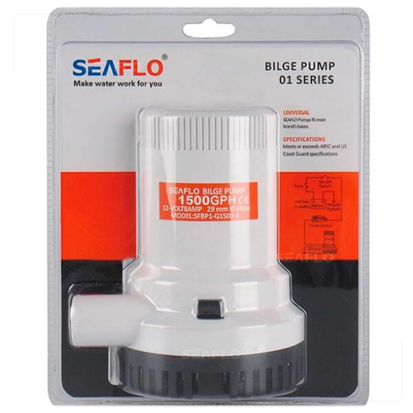 Bomba Porão 1500Gph 12V Seaflo - Imagem 5