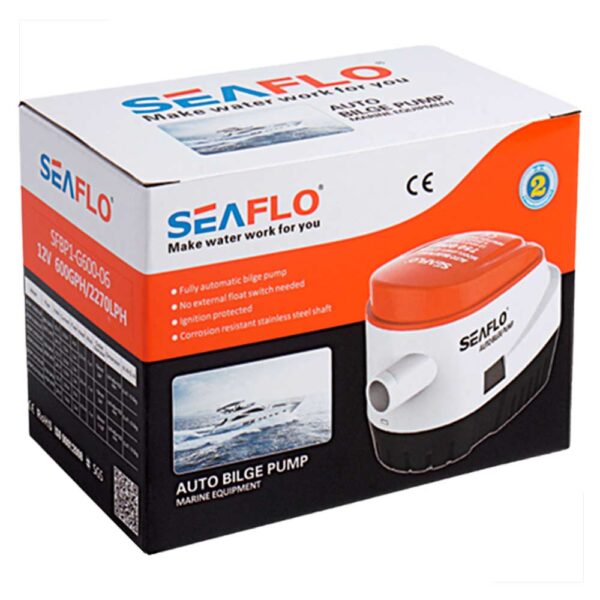 Bomba Porão com Automático 750Gph 12V Seaflo - Imagem 4