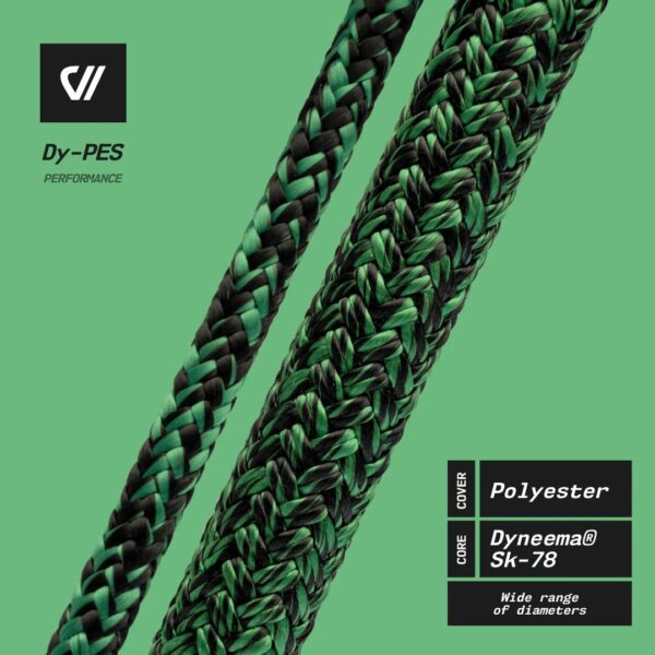 Cabo Alma Dyneema Capa Poliester Dy-Pes 3mm Velo - Imagem 6