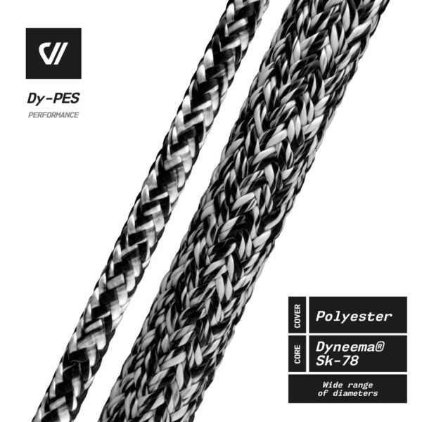 Cabo Alma Dyneema Capa Poliester Dy-Pes 3mm Velo - Imagem 7