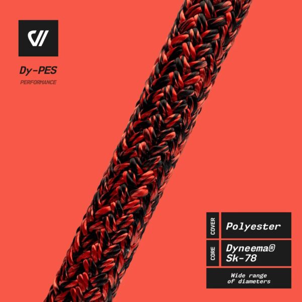 Cabo Alma Dyneema Capa Poliester Dy-Pes 4mm Velo - Imagem 5