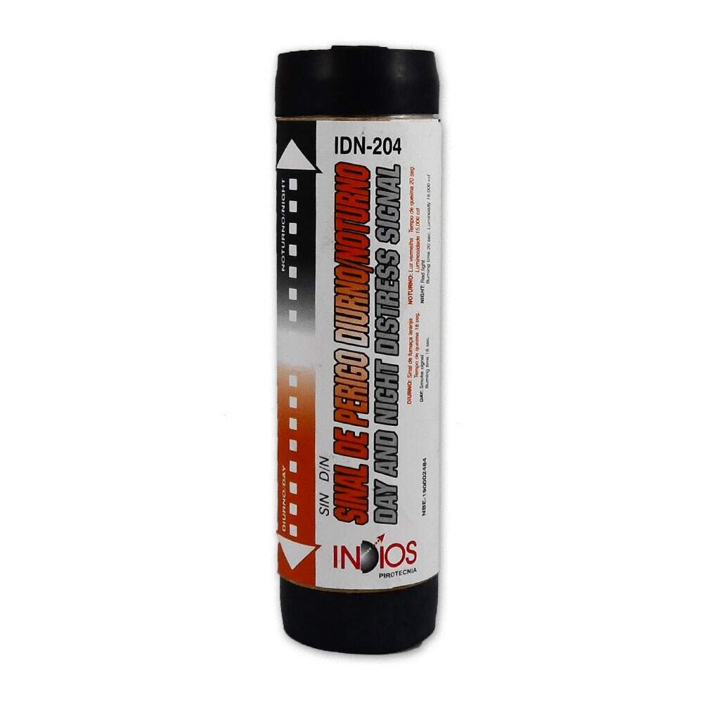a00b1f3e9568e8ce94a8557a2329b702.jpg Sinal De Perigo Diurno Noturno Índios Idn-204 - Imagem 1
