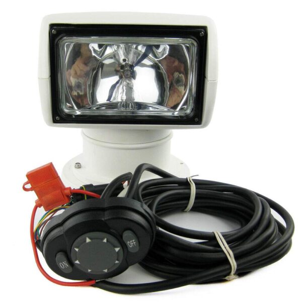 Farol De Busca Marítimo Halogeno 100W 12V Com Controle Remoto - Imagem 3