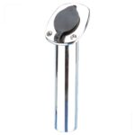 Porta Caniço Inox 30 graus Oval com Tampa