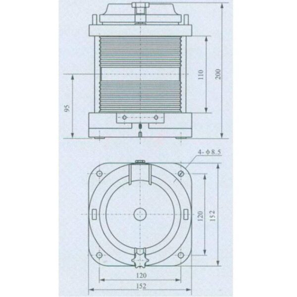 Luminária Circular Branca LED 360 Graus 12V Ripeam 72 - Imagem 4