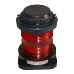 Luminária Circular Vermelha LED 360 Graus 24V Ripeam 72 - Imagem 4