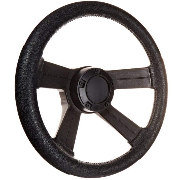 Volante Náutico Esportivo Em PVC Macio Preto - Imagem 4