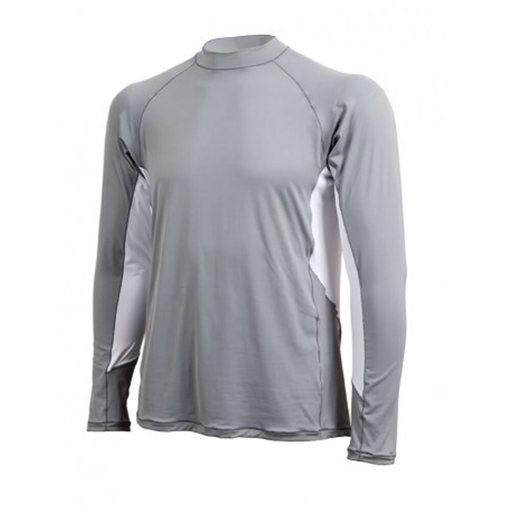 b01a9b00482df49c17740e564bd1edaa.jpg Camiseta Nob Vela UV Infantil Cinza G - Imagem 1