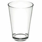 Copo Suco Kos Em Acrílico Cristal