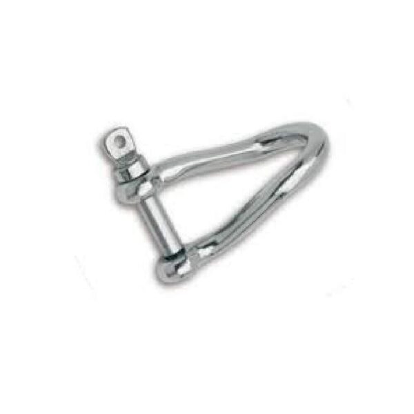 Manilha Torcida Curta 6 mm Inox - Imagem 4