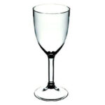 Taça Vinho Kos 400ml Em Acrílico Cristal - Imagem 4