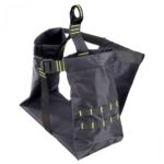 Cadeira de Mastro First Preta com Bolso Lateral