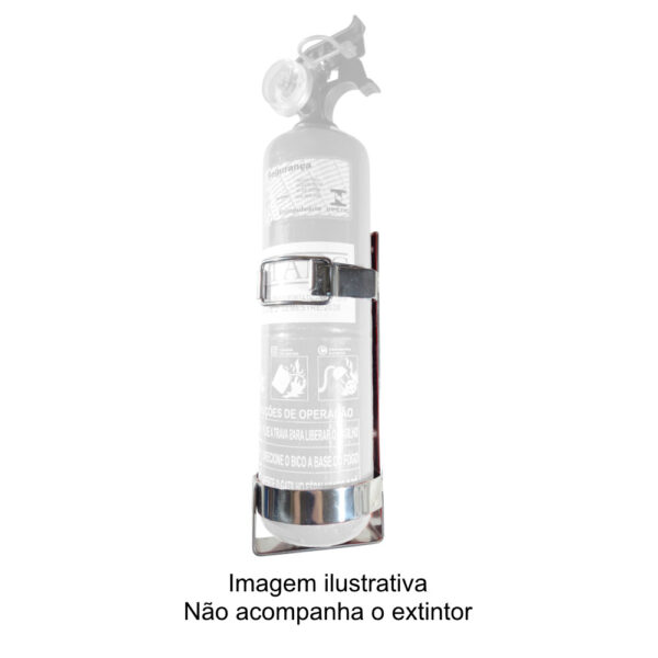 Suporte Para Extintor De Incêndio Náutico De 1Kg Inox - Imagem 6