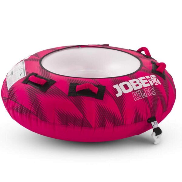 Boia Náutica Rumble Hot Pink 1 Pessoa Jobe Rebocável Lancha Jet - Imagem 1