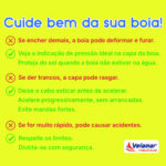 Boia Náutica Swath 1 Pessoa Jobe Rebocável Lancha Jet Verde Azul - Imagem 3