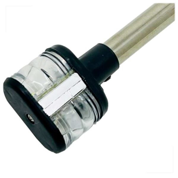 Luz de Alcançado Estrobo Reta LED 3MN 12v Preta - Imagem 2