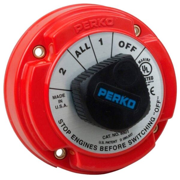 Chave De Bateria 2 Bancos Perko - Imagem 3
