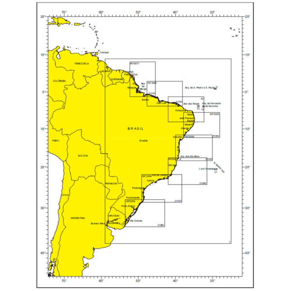Carta Náutica 3240 Rio Paráguai - Imagem 1