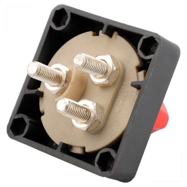Chave Seletora Para 2 Baterias 275amp 12-48V - Imagem 3