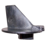 Anodo Leme Para Motores Yamaha 90 A 200hp Aluminio - Imagem 2