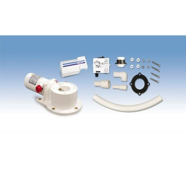 Kit Conversão Vaso Manual Em Elétrico para Vasos Tmc Jabsco Nautos - Imagem 2