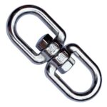 Destorcedor De Cabo Em Inox Com Olhal 10mm