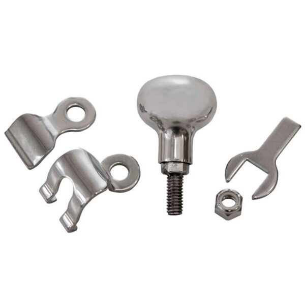Knob De Volante Náutico 30 X 50mm Inox - Imagem 4
