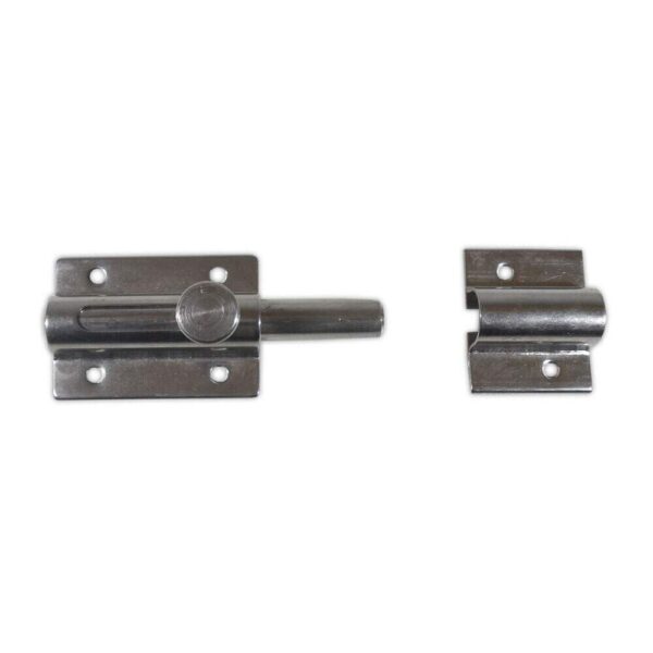 Trinco Náutico Para Porta De Inox 80X35X4mm - Imagem 3