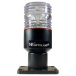 Luz Strobo Para Veleiros 4 Em 1 LED Optolamp Sirius Lx Plus Preta