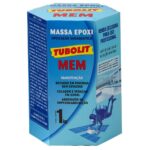 Massa Epóxi Subaquática Piscina Tubolit MEM 1Kg Branco - Imagem 3