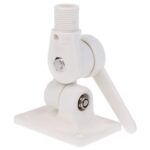 Suporte Antena VHF Articulado Nylon Branco - Imagem 4