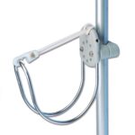 Suporte Boia Circular Inox Branco Guarda Mancebo - Imagem 2