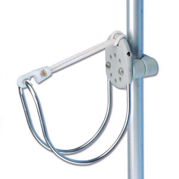Suporte Boia Circular Inox Branco Guarda Mancebo - Imagem 2