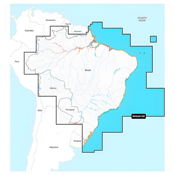 Carta Náutica Navionics Plus GPS Marítimo - Imagem 2