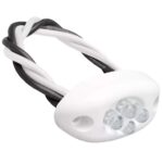 Luz Cortesia Oval Branca LED Branco Arieltek - Imagem 2