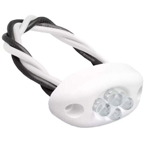 Luz Cortesia Oval Branca LED Branco Arieltek - Imagem 2