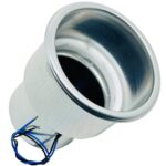 Porta Copos Náutico Alumínio LED Azul - Imagem 2
