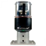 Luz De Navegação Tope De Mastro Nav XXI Plus LED Preta Optolamp
