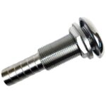 Saída De Água Náutica 3/4" Inox Para Mangueira