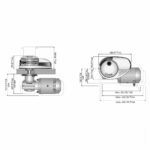 Guincho Náutico De Âncora Quick CL3 1000W 12V 8mm - Imagem 3