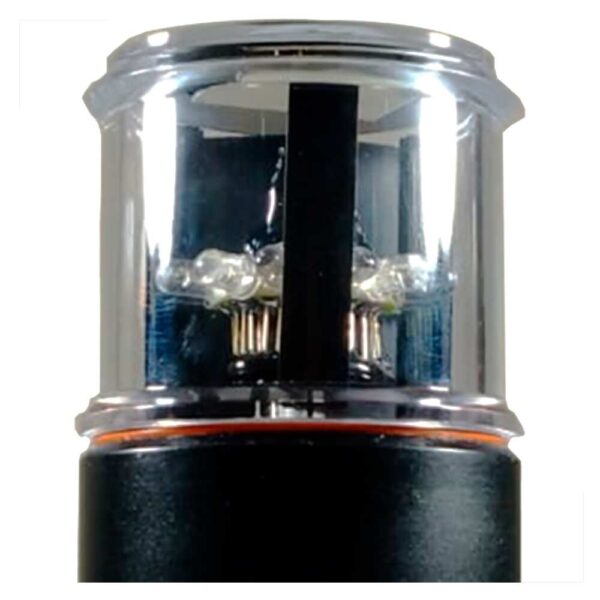 Luz De Navegação Tope De Mastro Nav XXI Plus LED Preta Optolamp - Imagem 2