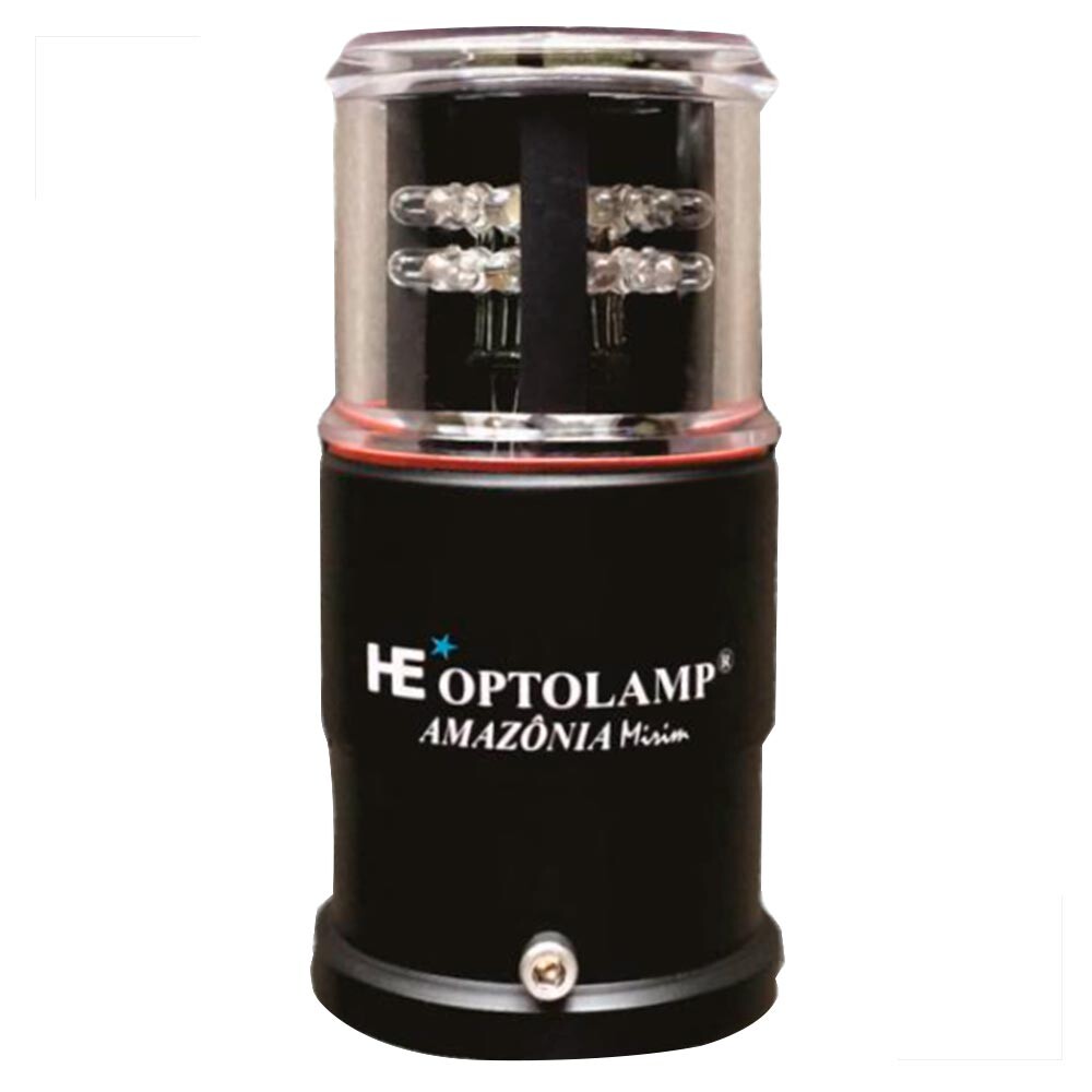 e742ef1eed9281edea2acdfa72926077.jpg Luz Strobo Navegação LED Optolamp Amazônia Mirim Classic Plus Preta Mono-block - Imagem 1