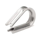 Sapatilha Para Cabos Náuticos 12mm Inox