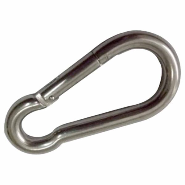 Mosquetão Sem Olhal 5 mm Inox - Imagem 3