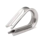 Sapatilha Para Cabos Náuticos 10mm Inox - Imagem 2